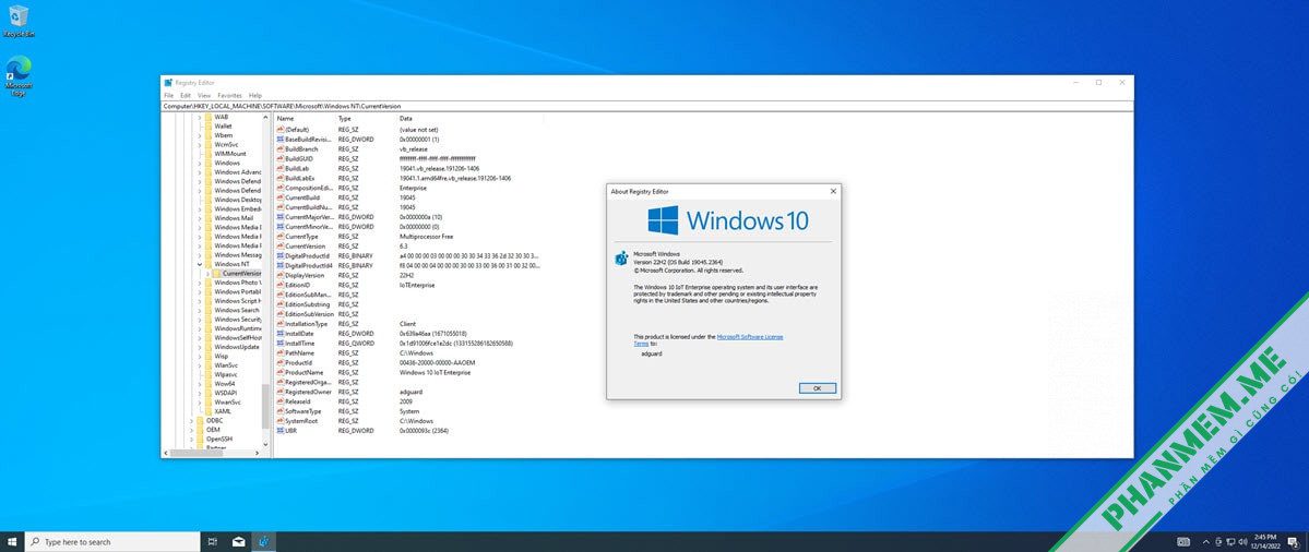 Download Windows 10 22H2 Home, Pro, Education, Enterprise 32bit, 64bit 3 Windows 10 22H2 - hình 2