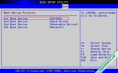 PCUnlocker Enterprise / Professional Edition v5.6 WinPE 4 BIOS Settings
