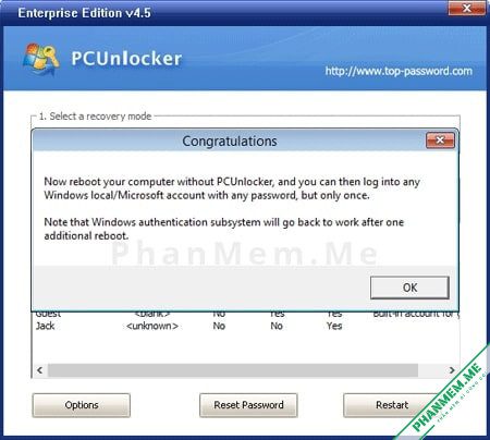 Cách đăng nhập máy tính mà không cần mật khẩu - Bypass Administrator Password 4 Bỏ qua mật khẩu tài khoản Admin Windows