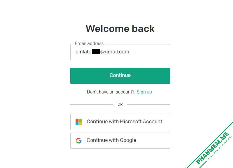 Cách đổi mật khẩu tài khoản ChatGPT - OpenAI 2 Đăng nhập tài khoản ChatGPT