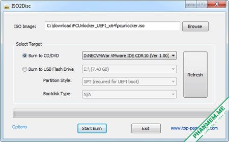 PCUnlocker Enterprise / Professional Edition v5.6 WinPE 3 ISO2Disc