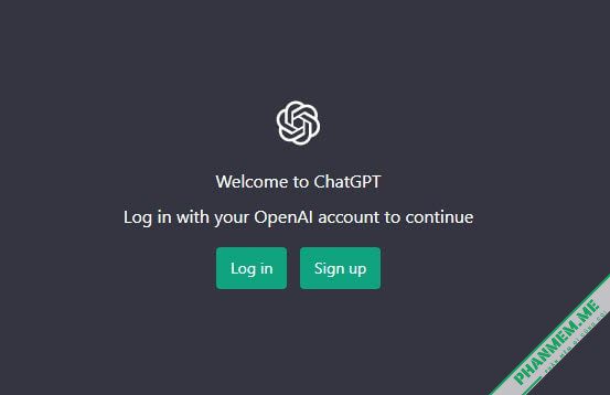 Cách đổi mật khẩu tài khoản ChatGPT - OpenAI 1 Login ChatGPT - OpenAI