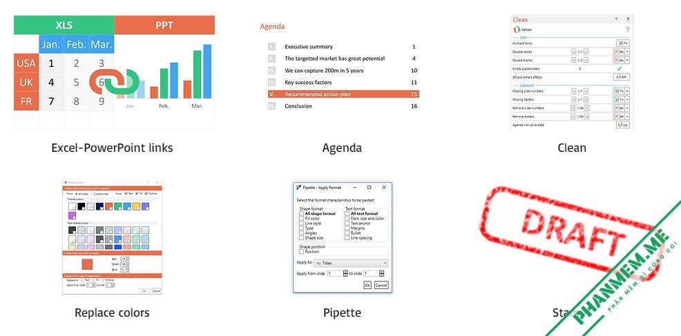 Power-user add-in - Công cụ thông minh cho PowerPoint, Excel và Word 7 AUTOMATE FORMATTING TASKS