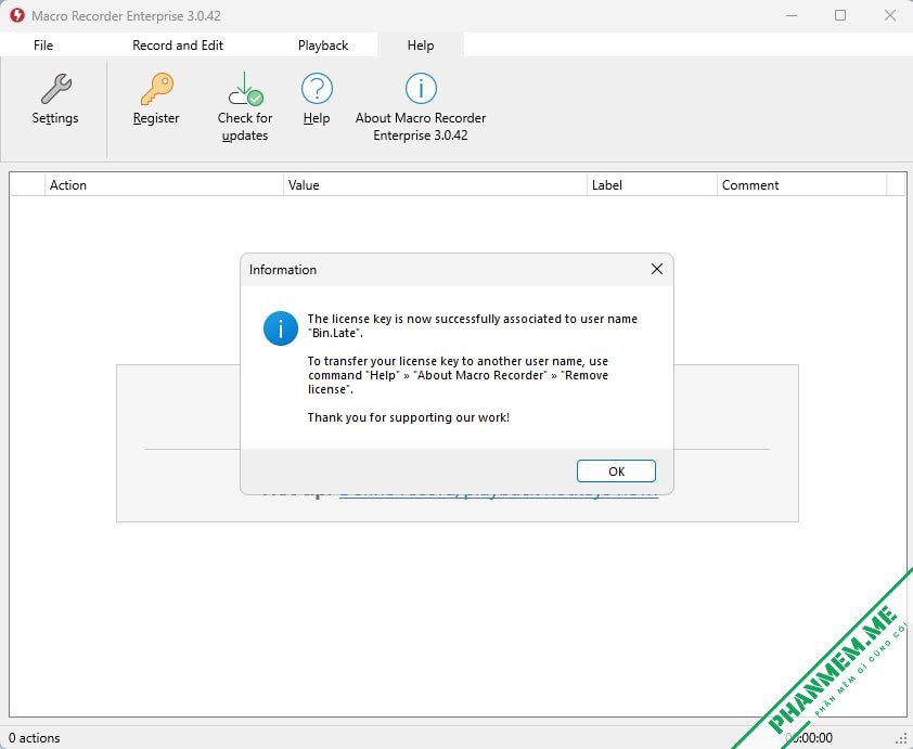 Download Macro Recorder Enterprise 3.0.56 + License Key 7 Macro Recorder Enterprise 3 + License Key