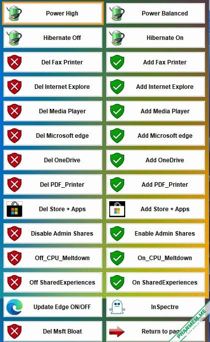 Download Tweaks AIO by Huynh Vu Thang - Tweaks Windows 10, 11 3 tính năng Tweaks AIO trang 2