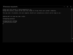 Windows 10 ReviOS cài đặt lúc đầu