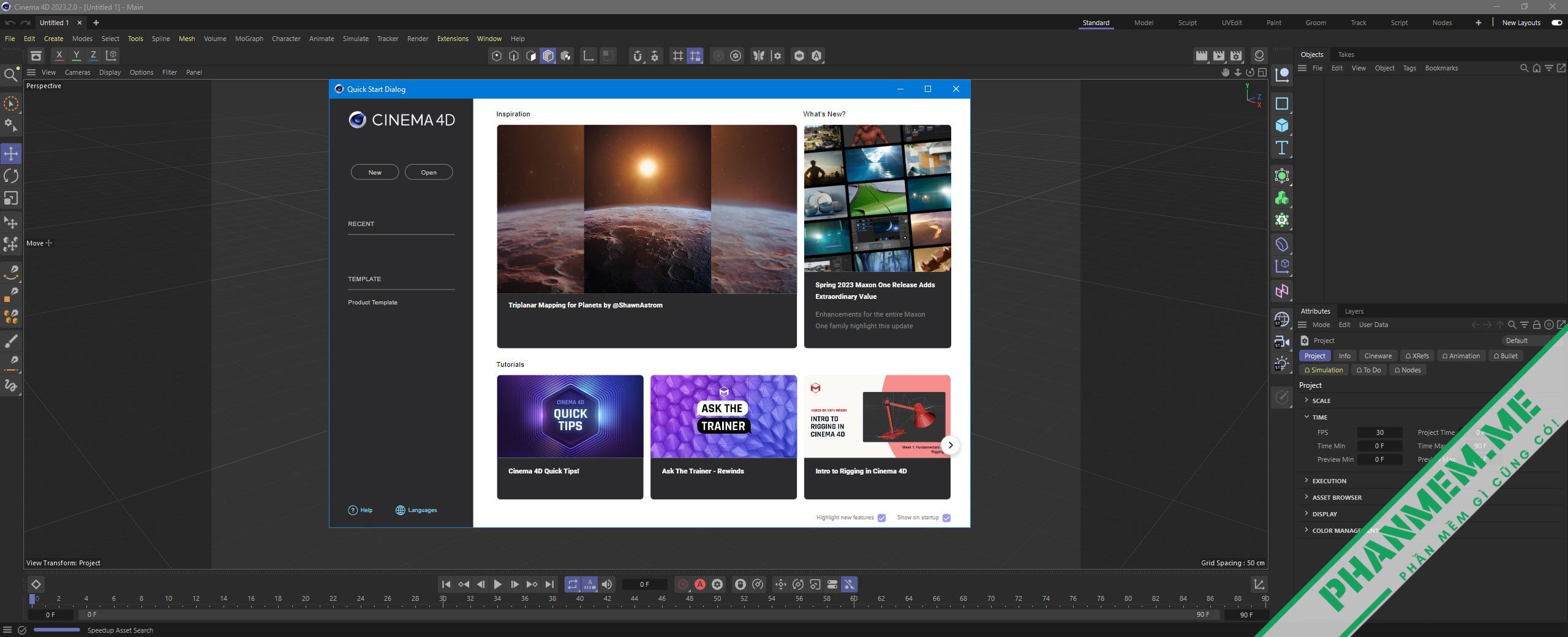 MAXON CINEMA 4D 2025.3.1 - Phần mềm đồ họa 3D 3 CINEMA 4D