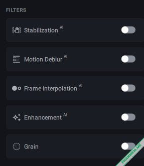 Topaz Video v1.2.1 - Tăng cường chất lượng Video 4 Filters Topaz Video AI