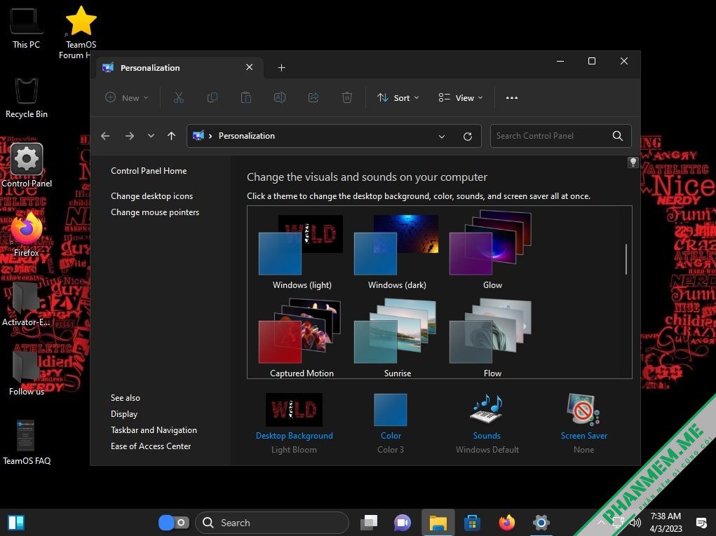 Wild Windows 11 Compact 3in1 Home/Pro/Enterprise Gaming - SuperLite 11 Wild Windows 11 Compact 3in1 Home/Pro/Enterprise Gaming - SuperLite - Theme