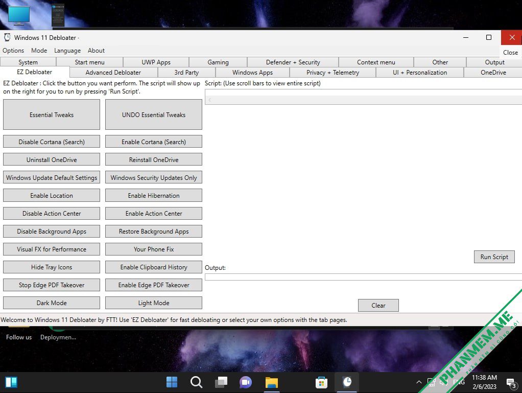 PowerFull OS - Win 11 Lite - bỏ qua yêu cầu TPM tác giả Jerry_Xristos 13 PowerFull OS Windows 11 Debloater