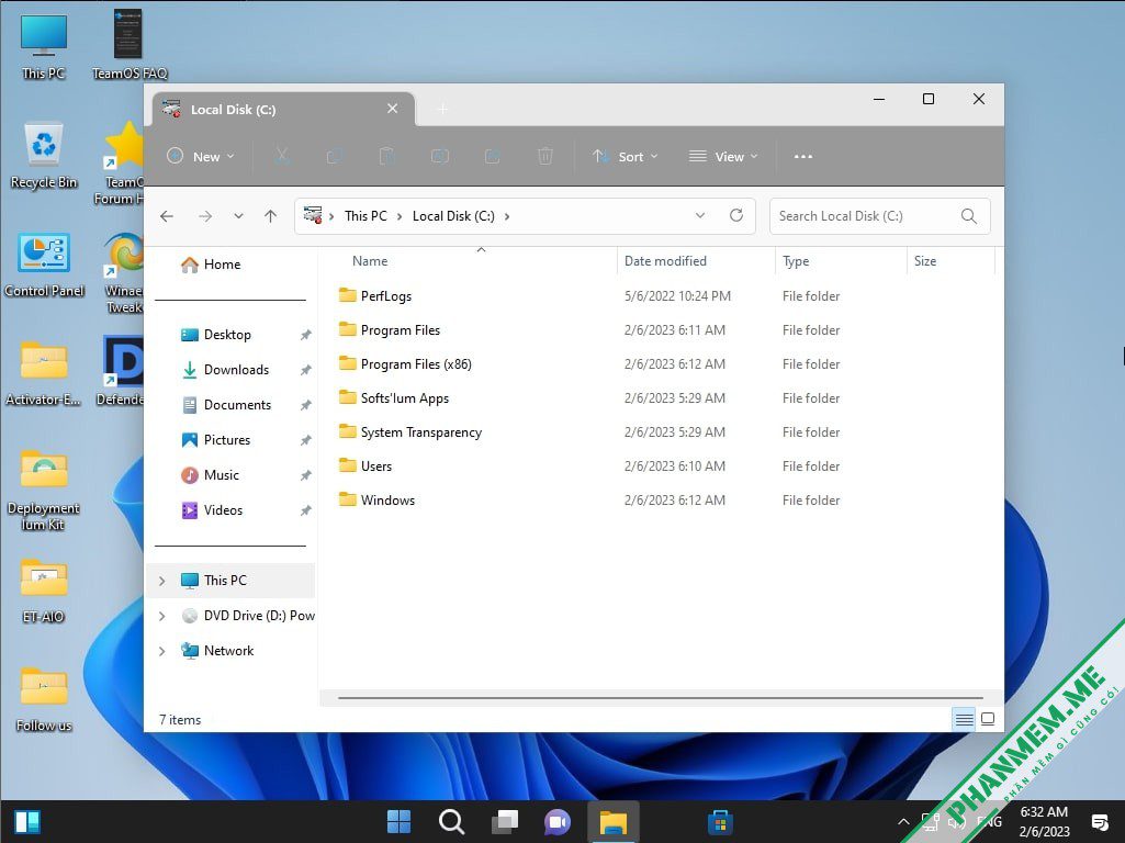 PowerFull OS - Win 11 Lite - bỏ qua yêu cầu TPM tác giả Jerry_Xristos 37 PowerFull OS - Jerry_Xristos - ổ C