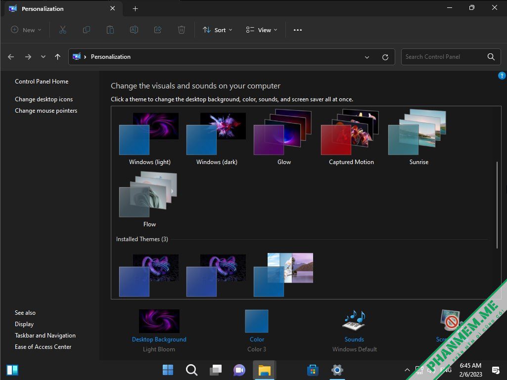 PowerFull OS - Win 11 Lite - bỏ qua yêu cầu TPM tác giả Jerry_Xristos 38 PowerFull OS - Jerry_Xristos - Theme