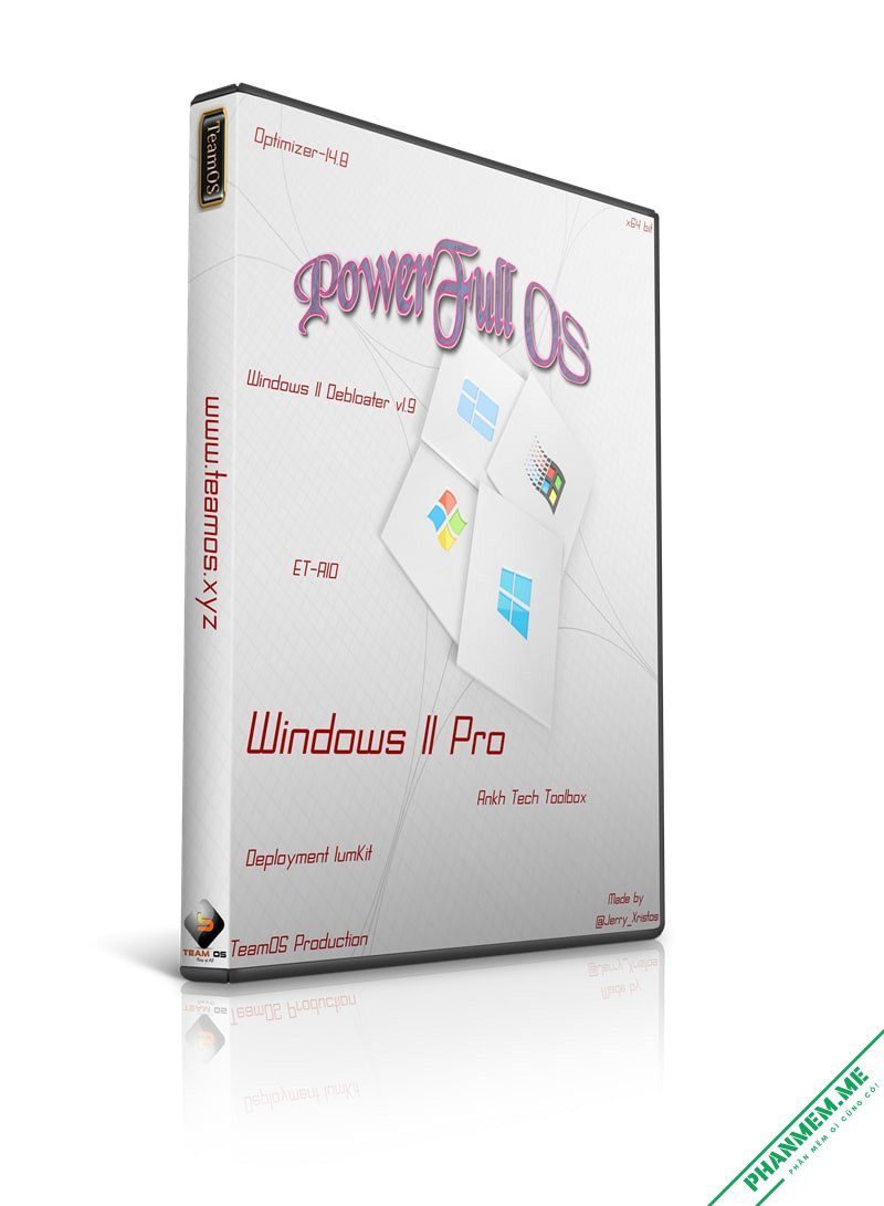 PowerFull OS - Win 11 Lite - bỏ qua yêu cầu TPM tác giả Jerry_Xristos 2 PowerFull OS