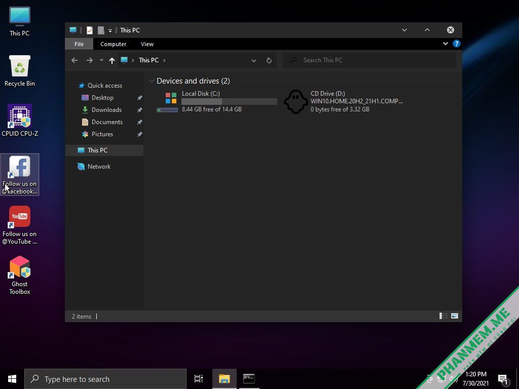 Windows 10 Home Compact 20H2 - 21H1 Ghost Spectre 6 Win 10 Home Compact 20H2 - 21H1 Ghost Spectre