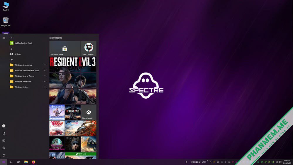Windows 10 LTSC 2019 (1809) / Pro 1909 / 20H2 / 21H2 x86 Ghost Spectre 2 Windows 10 LTSC 2019 (1809) / Pro 1909 / 20H2 / 21H2 x86 Ghost Spectre