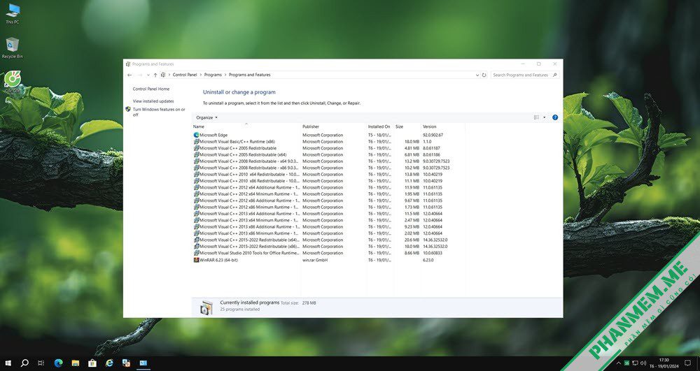 Windows 10 Version 9.0 Build 19045.3803 - Nathan Nguyễn 3 Windows 10 Version 9.0 Build 19045.3803 - Nathan Nguyễn