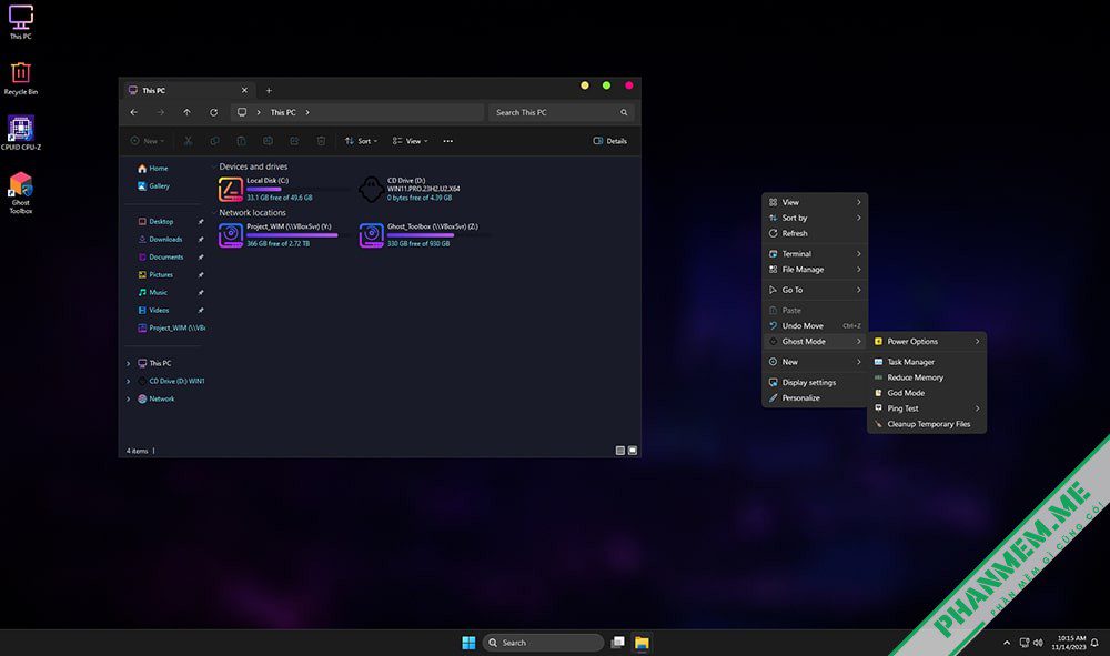 Download Windows 11 23H2 Lite Home + Pro by Ghost Spectre 6 Windows 11 Home + Pro Lite 23H2 Ghost Spectre This PC