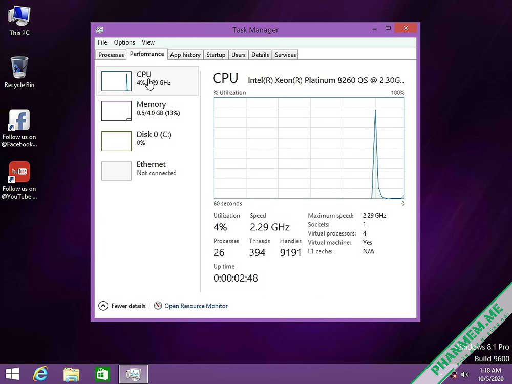 Windows 8.1 Potato Update 9 - Ghost Spectre 5 Windows 8.1 Potato Update 9 - Ghost Spectre Task Manager