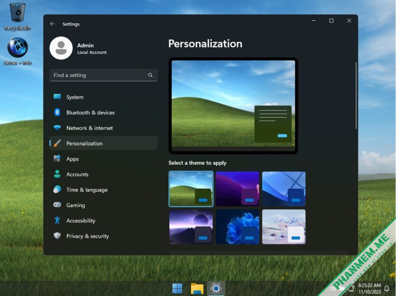 Windows 11 23H2 Pro Lite: Micro 11 23H2 v2 by FBConan 9 Windows X-Lite 'Micro 11 23H2' Sersonalization - hình 2