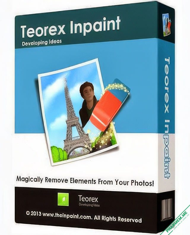 Teorex Inpaint 10.2.3 - Xóa chi tiết thừa, phục hồi ảnh cũ, cải thiện khuôn mặt 2 Teorex Inpaint