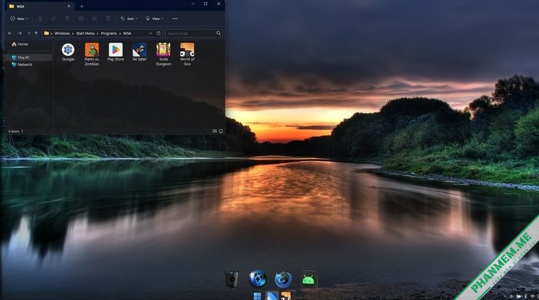 Windows X-Lite 'Atomic 11' v2.1: Win 11 siêu nhẹ, hỗ trợ Android 5 Android Windows Windows X-Lite 'Atomic 11' v2 by FBConan