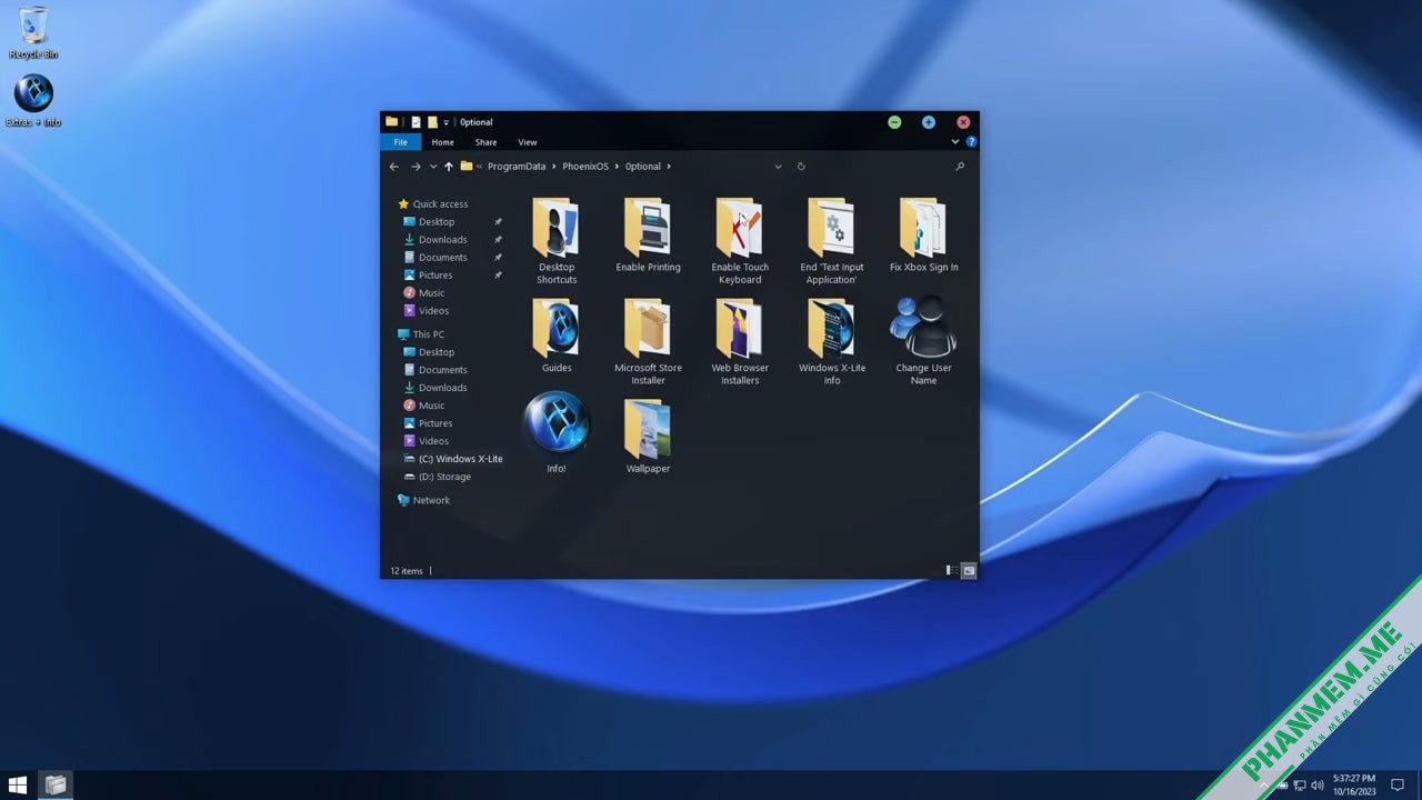 Windows 10 Lite: Windows X-Lite 'Micro 10' (19045.3324) Ultralight Build 4 Windows X-Lite 'Micro 10' Ultralight Build - hình 3