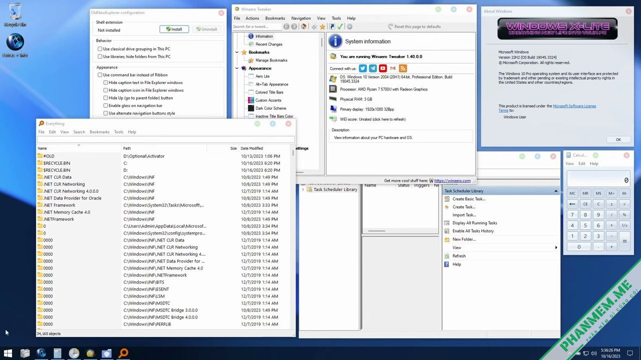 Windows 10 Lite: Windows X-Lite 'Micro 10' (19045.3324) Ultralight Build 2 Windows X-Lite 'Micro 10' Ultralight Build