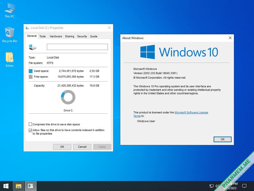 Gaming OS (19045.3391) by Phrankie: Windows 10 Lite tối ưu cho game thủ 4 Gaming OS 19045.3391 Windows 10 22H2