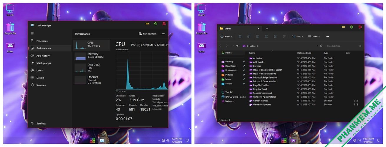 Win 11 Lite: Windows 11 'Gamer Edition v3' (22621.2283) by Phrankie 5 Win 11 Lite: Windows 11 'Gamer Edition v3'