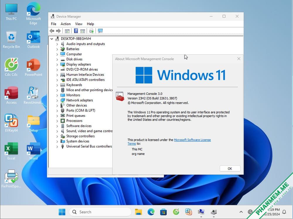 Ghost Win 11 Home - Pro 23H2 Full Soft v4.6 (Update 12/7/2025) 5 Ghost Win 11 Pro 23H2 Full Soft Full Driver