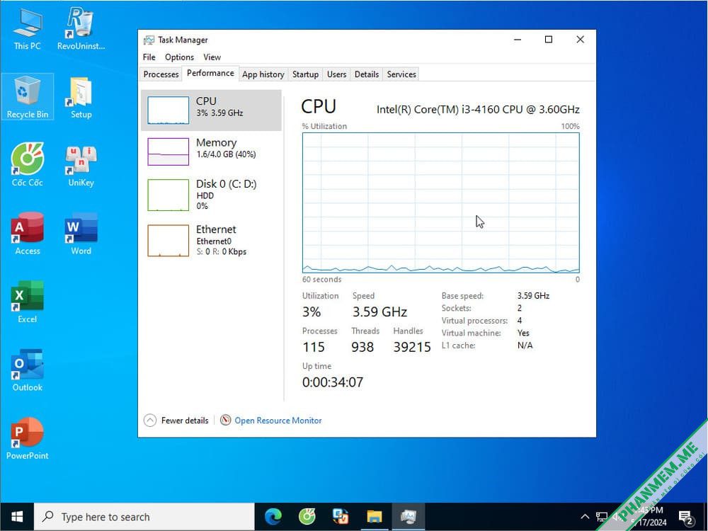 Ghost Windows 10 ioT Enterprise LTSC 2021 64bit Full Soft & No Soft (Update 05/2024) 5 Ghost Windows 10 ioT Enterprise LTSC 2021 64bit (Update 05/2024)