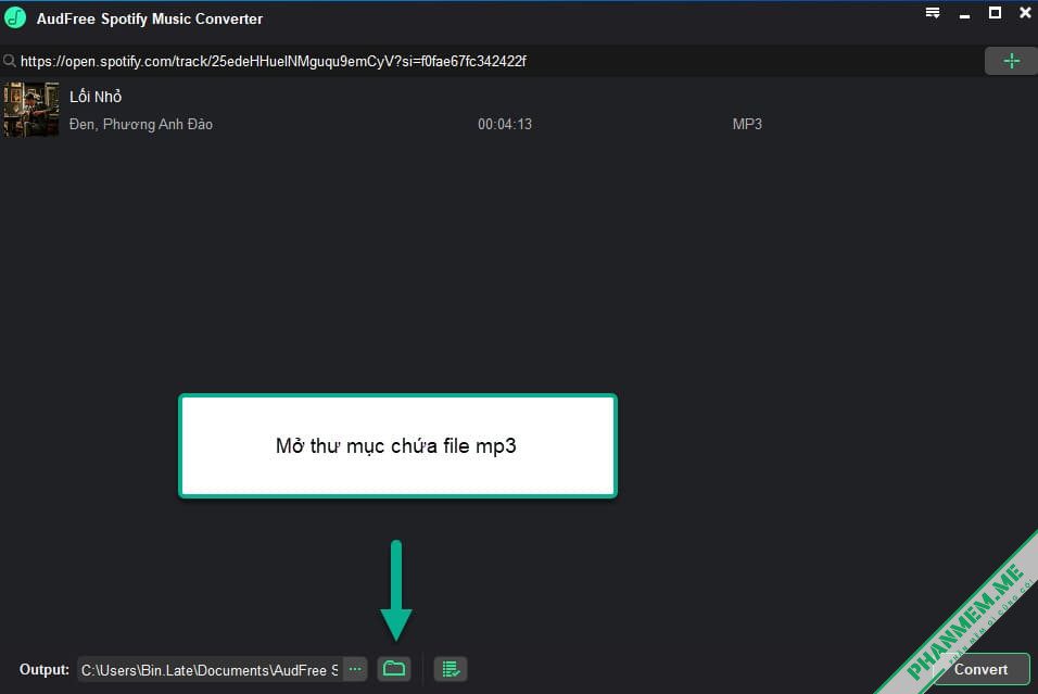 AudFree Spotify Music Converter 2.16.1.102 - Tải nhạc Spotify 3 AudFree Spotify Music Converter