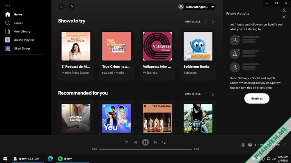 Tải Spotify không có quảng cáo cho máy tính Windows 3 Spotify không quảng cáo