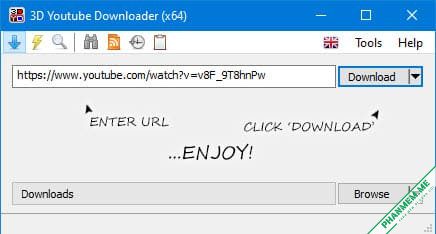 3D Youtube Downloader 1.26.4 & 3D Youtube Downloader - Batch 2.18 2 Tải Video Youtube 3D / 365 độ 3D Youtube Downloader