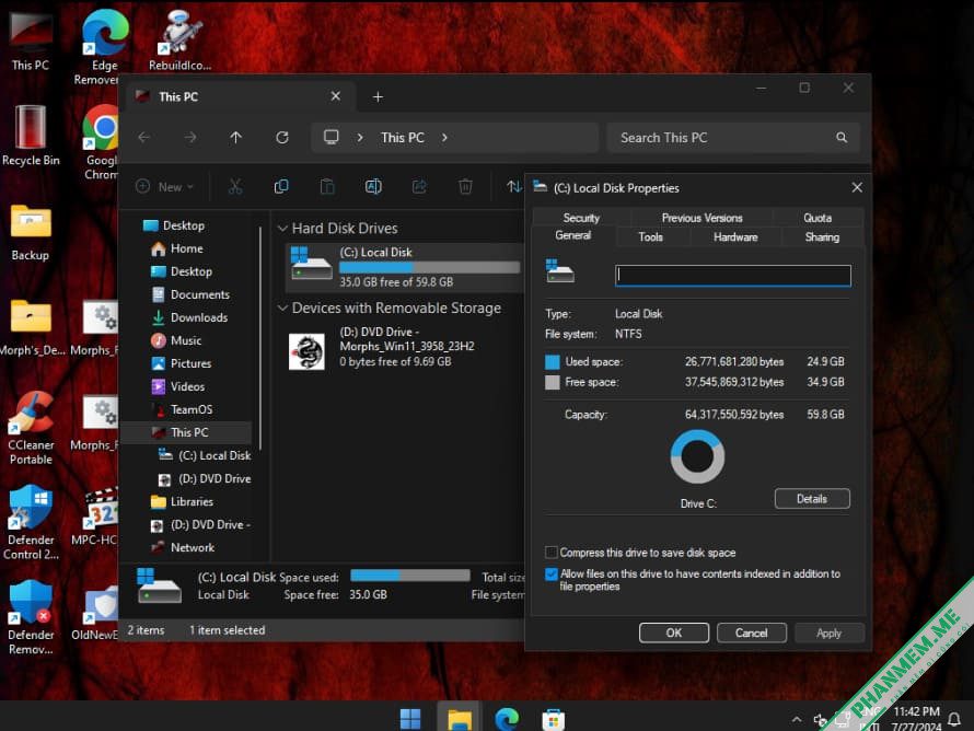 Windows 11 23H2 Lite 3958 có Office 2024 Bypass TPM 2 Windows 11 23H2 Lite 3958 có Office 2024 Bypass TPM