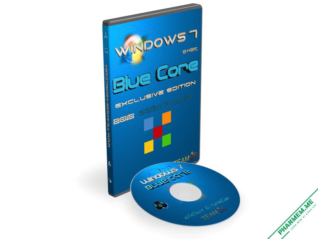Windows 7 Blue Core (64bit) by Axeswy & Tomecar 2 Windows 7 Blue Core (64bit) by Axeswy & Tomecar