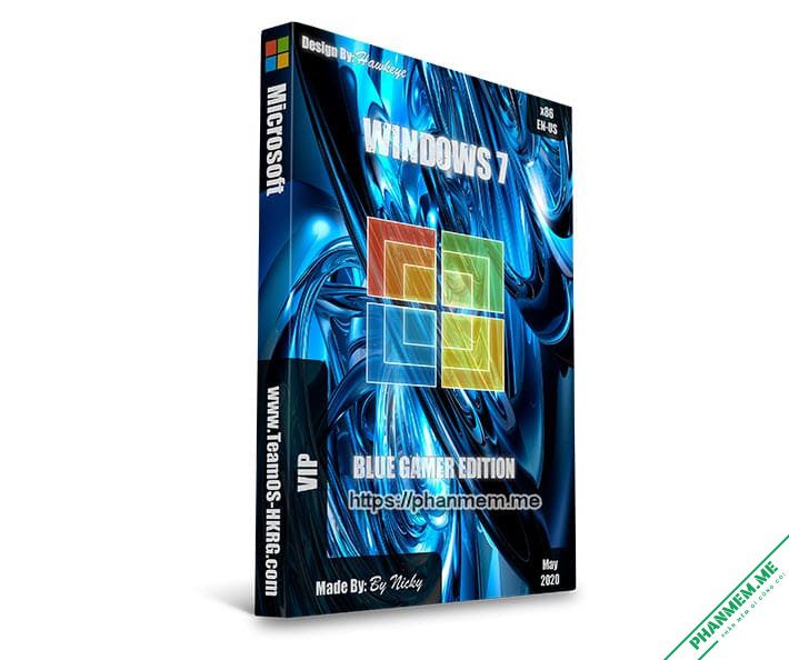 Windows 7 Blue Gamer Edition x86 & x64 2020 2 Windows 7 Blue Gamer Edition
