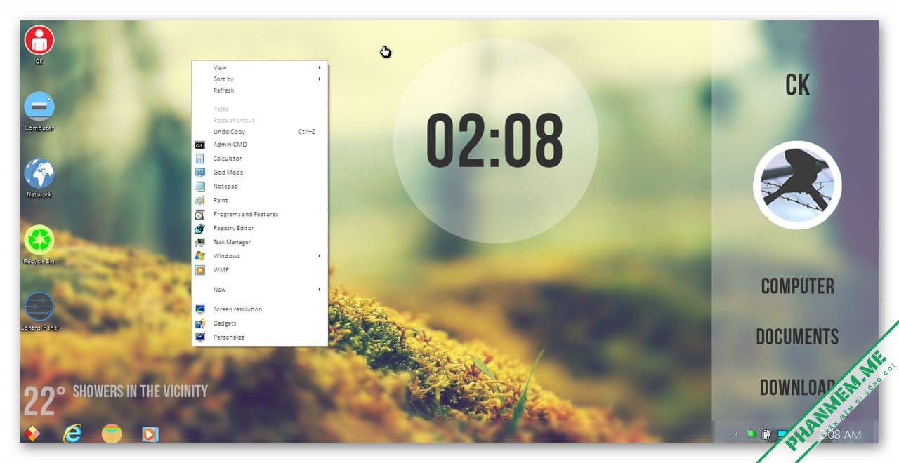 Win 7 Lite : Windows 7 Eloquence 2016 cho máy tính / laptop cũ 2 Windows 7 Eloquence 2016