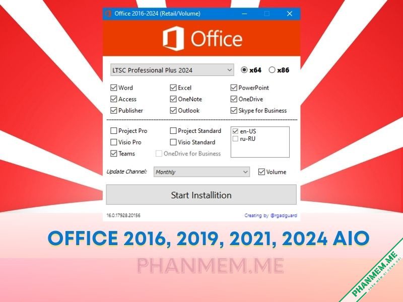 Download Office 2016, 2019, 2021, 2024 AIO Retail & Volume 2 download-office-2016-2019-2021-2024-aio-retail-volume