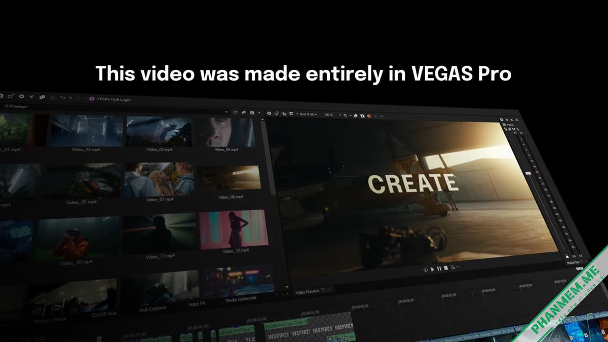 Download MAGIX VEGAS Pro 23.0.356 - Phần mềm chỉnh sửa video 6 VEGAS Pro