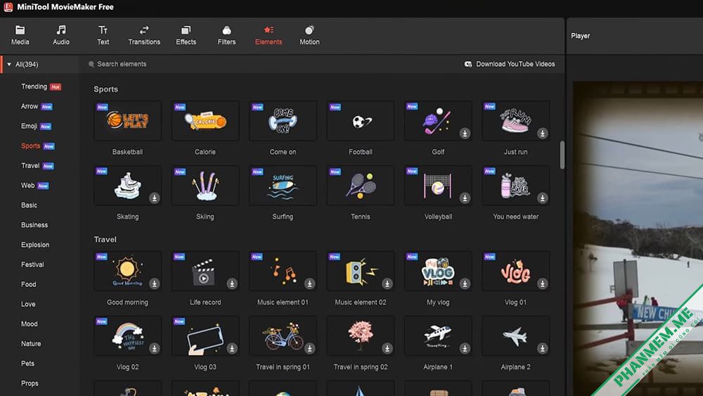 MiniTool MovieMaker 7.4 - Trình chỉnh sửa Video 7 MiniTool MovieMaker