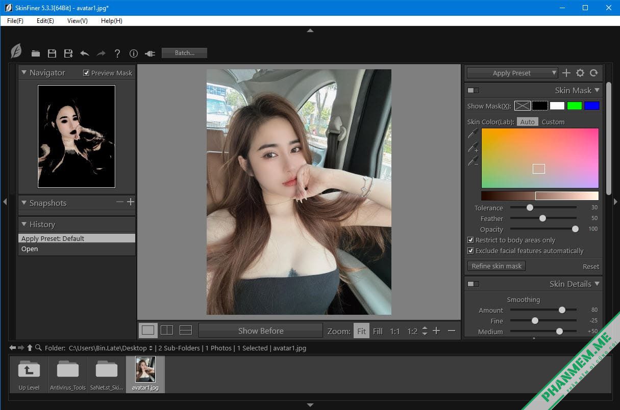 SkinFiner 5.3.3: Chỉnh sửa ảnh chân dung chuyên nghiệp 2 Download SkinFiner: Chỉnh sửa ảnh chân dung chuyên nghiệp