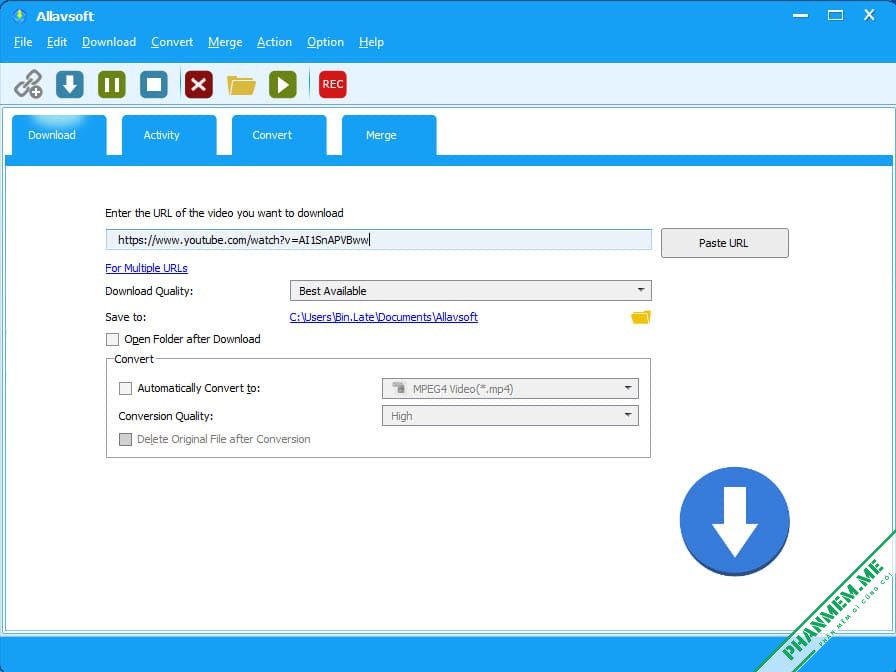 Allavsoft 3.29.0.9571 - Phần mềm tải Video từ nhiều nguồn 2 Allavsoft - Phần mềm tải Video từ nhiều nguồn