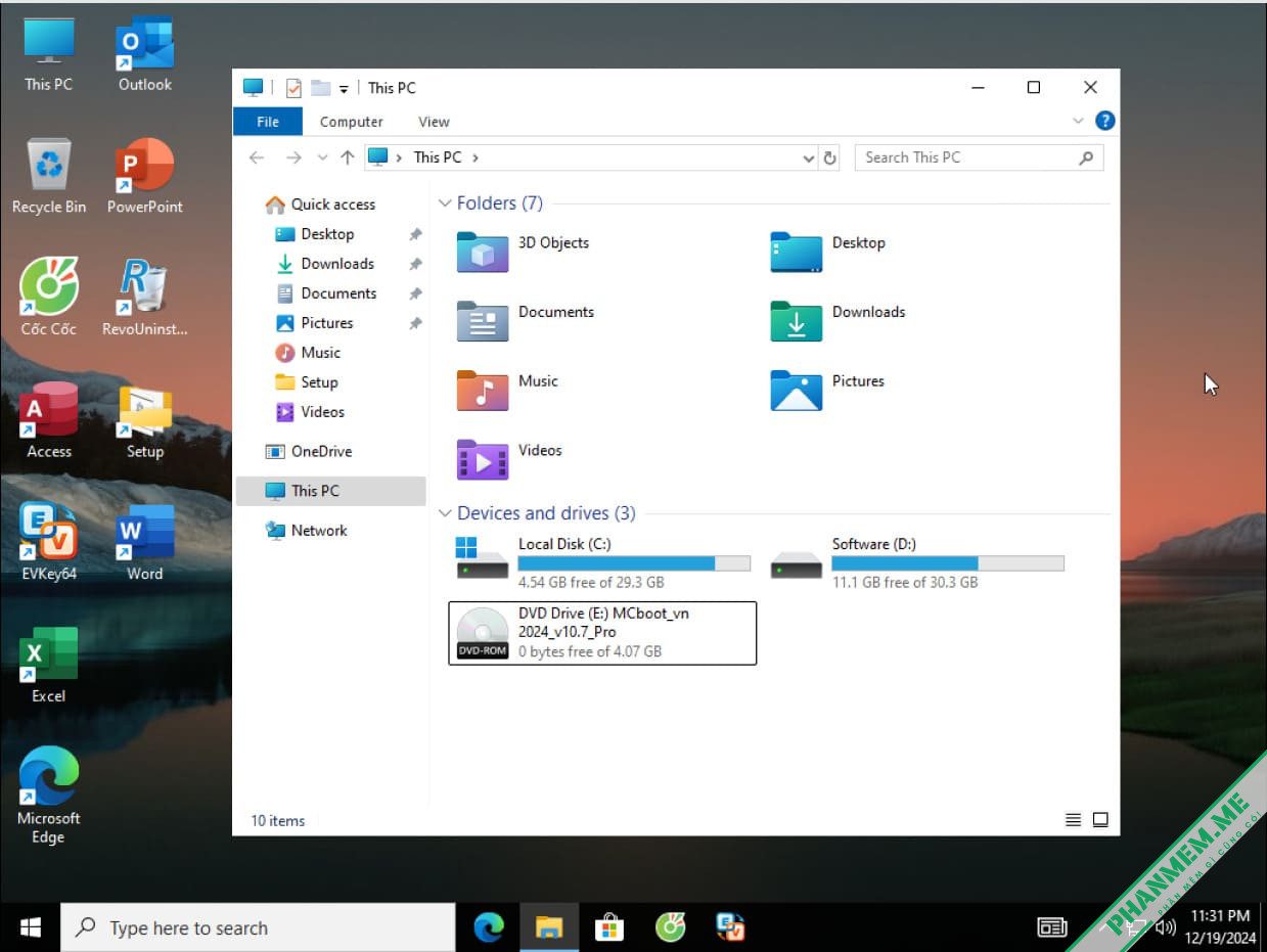 Win 10 Home-Pro 22H2 Build 19045.5247 (Theme Win 11) - 20/12/2024 16 Win 10 Home-Pro 22H2 Theme Win 11