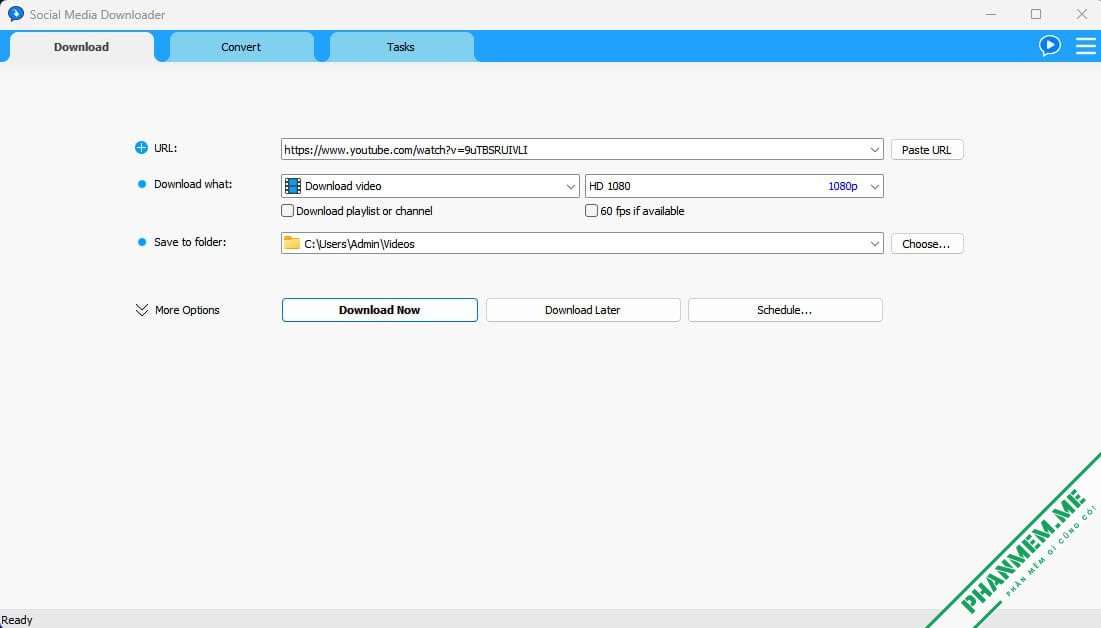 Social Media Downloader 8.2.5 - Tải Video từ mạng xã hội 2 Social Media Downloader