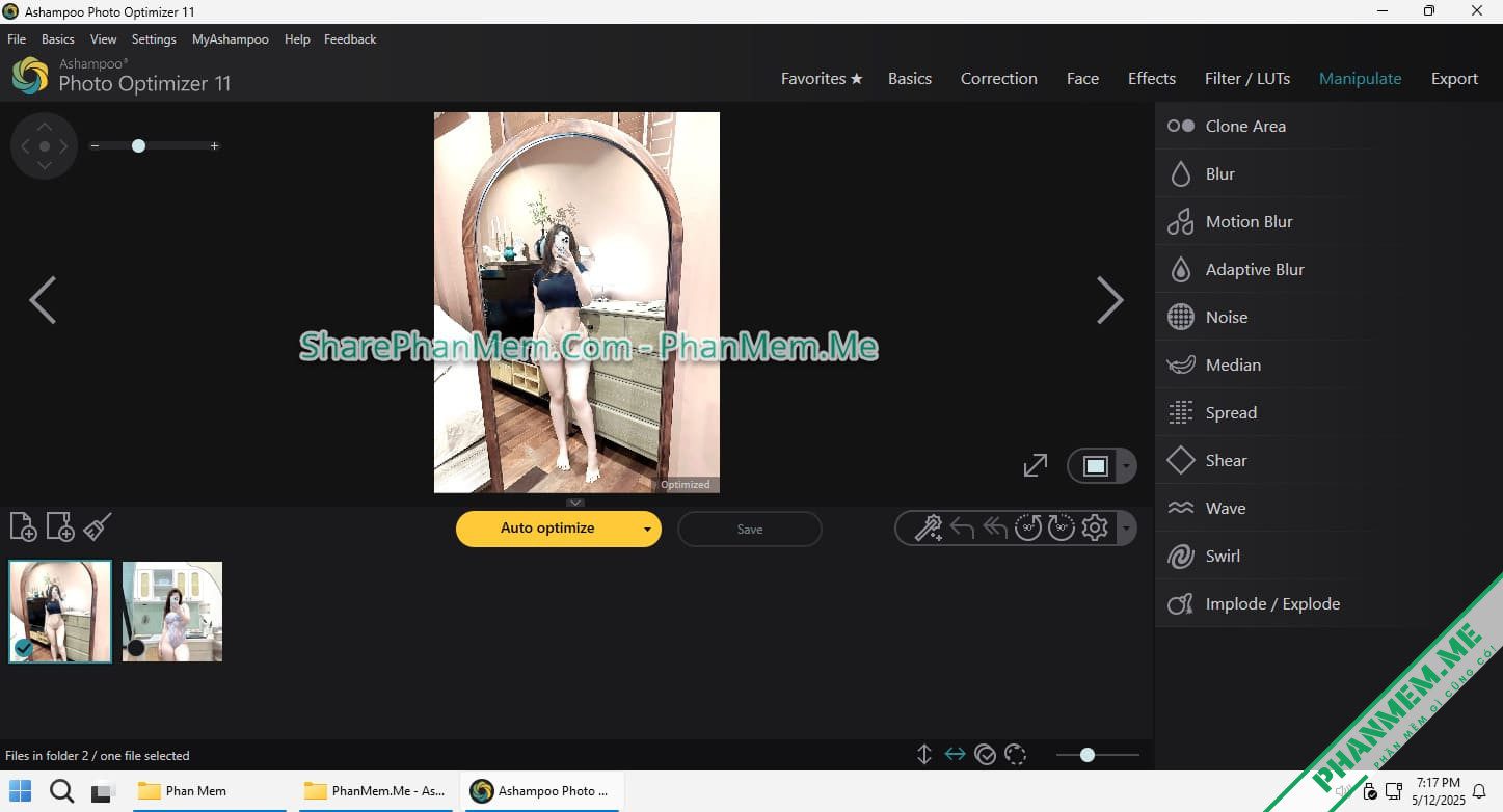 Ashampoo Photo Optimizer 11.0.0.10 - Chỉnh sửa ảnh hàng loạt 3 Ashampoo Photo Optimizer Full