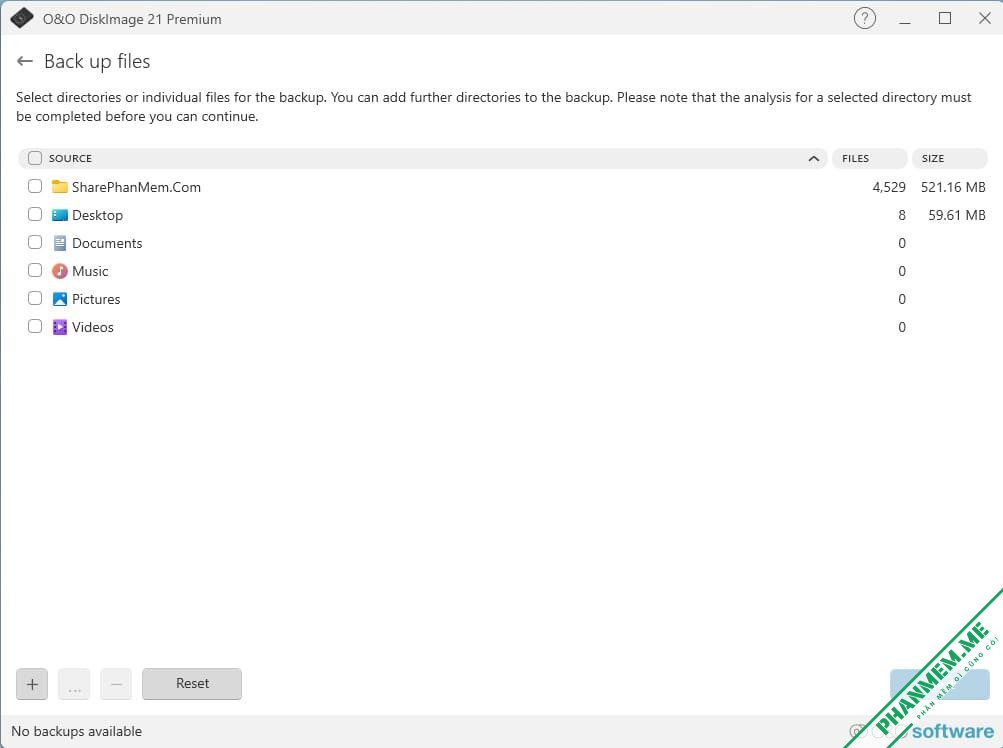 O&O DiskImage Premium 21.0.1094 + O&O DiskImage Pro 30.0.1056 4 O&O DiskImage Premium - Back up Files