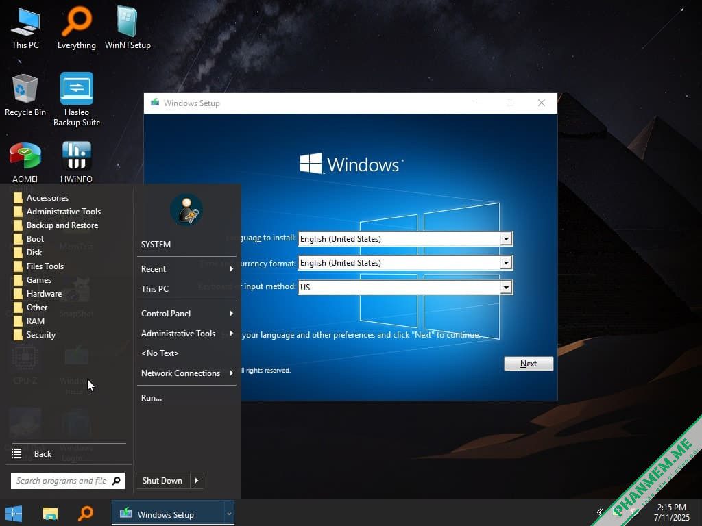 Windows 10 22H2 Basic V2 của Ankh Tech dành cho máy yếu 4 Windows 10 22H2 Basic bởi Ankh Tech dành cho máy yếu - hình 3