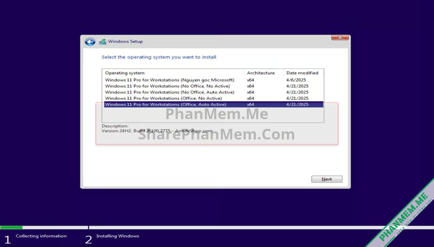 Download Windows 11 24H2 Anhdv Premium AIO 5in1 4 Windows 11 24H2 Anhdv Pro For Worksation Premium AIO 5in1 Setup