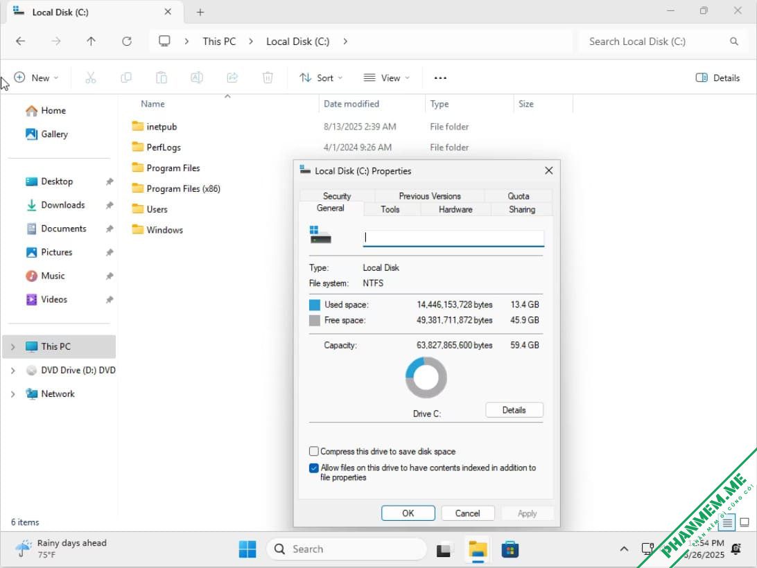 Download Windows 11 24H2 tiny11 Core Build 26100.6584 4 Windows 11 24H2 tiny11 Core